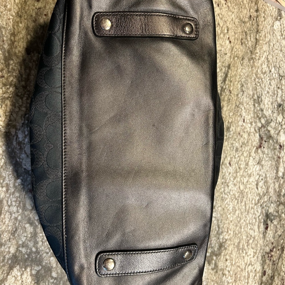 Coach Blue/Grey Bag - Picture 6 of 6